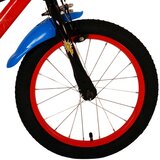 Spiderman Dječji bicikl 16″ Spider-Man dvije ručne kočnice crveni | shoptok.hr