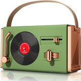 Generic majhen prenosni retro bluetooth zvočnik, srčkan retro brezžični zvočnik, (21124546) Cene