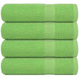 vidaXL Ručnici za tuširanje 4 kom zeleni 70x140 cm 360 gsm 100 % pamuk | shoptok.hr