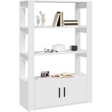  Komoda bijela 80 x 30 x 119,5 od konstruiranog drva | Eponuda.com