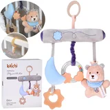 My Sweet Ko Bear viseća igračka za krevetić s plišanim medvjedićem i glodalicom
