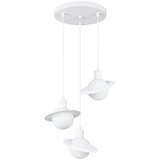 Sollux Lighting Obesna svetilka HYPERION 1 bela, (21347833) | Shoptok.si