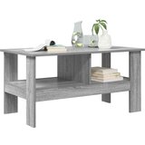  Klubska miza Siva Sonoma 90 x 50 x 45 cm Konstruiran les, (5000120455) | Shoptok.si