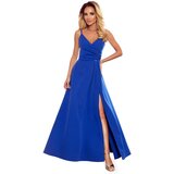 Numoco Elegant maxi dress with straps | Shoptok.si