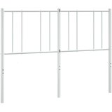  Metalno uzglavlje bijelo 135 cm | shoptok.hr