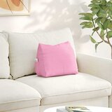 vidaXL Poglavni vzglavnik Roza 45 x 20 x 35 cm blago | Shoptok.si