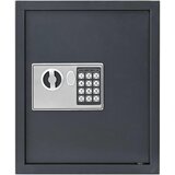 Digitalni sef Tamno siva 30 x 10 x 36,5 cm Čelik | shoptok.hr