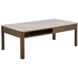 Actona Bež/tamno smeđi stolić za kavu s keramičkom daskom 70x130 cm Southampton – | shoptok.hr