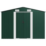  Vrtno spremište zeleno 257 x 779 x 181 cm od pocinčanog čelika | Eponuda.com