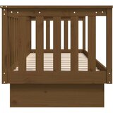  Dnevna postelja medeno rjava 75x190 cm trdna borovina, (20727251) | Shoptok.si