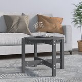 vidaXL Stolić za kavu sivi Ø 62,5x45 cm od masivne borovine Cijene