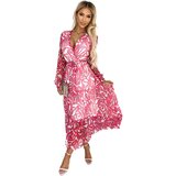 numoco basic Numoco Neckline Long Sleeve Dress | shoptok.hr