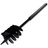vidaXL Jeklen spiralni vrtalni sveder za zemljo z ročajem 180 mm s 5 m pod., (21366922) | Shoptok.si