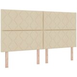  Krevet od pjene s madracem i LED-om Krem 180 x 200 cm Tkanina | shoptok.hr