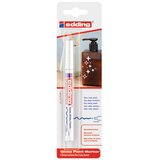 Marker permanentni sjajni lakirajući 1-2mm edding 751/1 bijeli blister | shoptok.hr