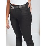 DStreet Spodnie damskie woskowane czarne | shoptok.hr
