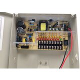Gembird NAPRKU-12V/10A-9CH napajanje u kutiji sa rezervnim napajanjem(baterija se dokupljuje)(3729) Cene