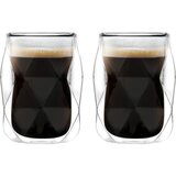 Vialli Design Šalice u setu 2 kom za espresso/s dvostrukom stijenkom 100 ml Geo – | shoptok.hr