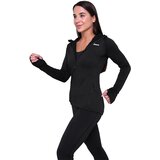 GymBeam ženska majica za trčanje 1/2 zip black