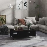  Stolić za kavu crni 103 5 x 60 x 35 cm od iverice | shoptok.hr