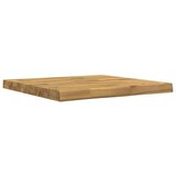  Pravokutni stolni vrh 60 x 60 x 3 cm Četvrtasti - Bijela 60 x 60 x 3 5 cm Živi rub 2 strane | shoptok.hr