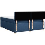  Krevet s oprugama i madracem plavi 180x200 cm od tkanine | shoptok.hr