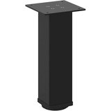 vidaXL noge za mizo za kavo 4 kosi črna 42-44 cm jeklo | Shoptok.si