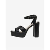 Only Black Women's High Heel Sandals Autum - Women Cijene