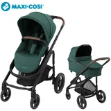 Maxi Cosi plaza™ plus otroški voziček + košara essential green