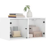  Zidni ormarić sa staklenim vratima bijeli 68,5 x 37 x 35 cm | shoptok.hr