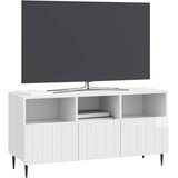 TV ormar s ladicama Bijela visokog sjaja 102 x 34,5 x 50 cm | Eponuda.com