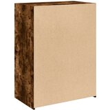 vidaXL Komoda dimljeni hrast 70x41x93 cm inženirski les | Shoptok.si