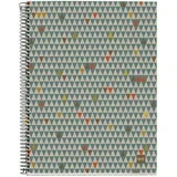 zvezek A5, črtast, 120-listni, 80g recycled eco MR2962 trikotniki