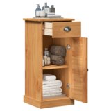  Kupaonski ormar VIGO s ladicom 37x34x80 cm od masivnog drva bor | shoptok.hr