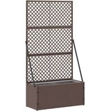  Gredni pergola sadilnik Rjava 70 x 30 x 135 cm Kovina, (5000187691) | Shoptok.si