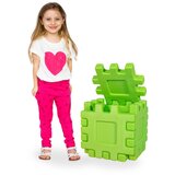 Monkey Gym Veliki izobraževalni bloki King - zeleni, (5000077633) | Shoptok.si