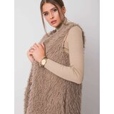 Wool Fashion Italia Vest-AT-KZ-22105.11P-dark beige Cijene