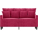  Dvosjed crvena boja vina 120 cm baršunasti | Eponuda.ba