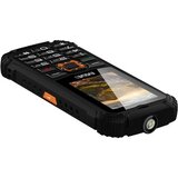 Evolveo strongphone Q1 vodootporan dual sim telefon crna/narandžasta | Eponuda.com