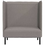 SOFA s visokim naslonom 101cm Sivo-smeđa tkanina | Eponuda.com