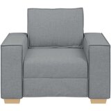 vidaXL Sofa fotelja svijetlo siva 60 cm tkanina | shoptok.hr