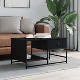  Stolić za kavu crni 85,5x51x45 cm od konstruiranog drva | shoptok.hr