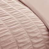 Catherine Lansfield Rožnata podaljšana posteljnina za zakonsko posteljo iz krepa 230x220 cm Seersucker Frill – | Shoptok.si
