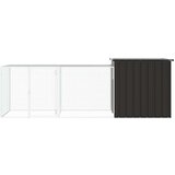  Kavez za kokoši antracit 300x91x100 cm pocinčani čelik | shoptok.hr