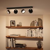 Philips LED spot svetiljka BRACIA 4xLED/5,5W/230V, crna | Eponuda.com