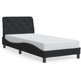  Okvir za krevet bez madraca crni 80x200 cm baršunasti | shoptok.hr