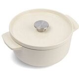 Kitchenaid Bräter mit Deckel Gusseisen 22cm, creme Cijene