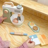 Woopie zeleni drveni kuhinjski mikser blender s priborom 11 kom. | shoptok.hr
