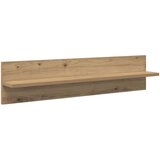 Police na zidu Zidne 4 pcs Umjetnički hrast 80 x 11 5 x 18 cm | shoptok.hr