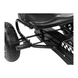 Go-Kart na pedale A-15 s pumpanim kotačima - crni | shoptok.hr